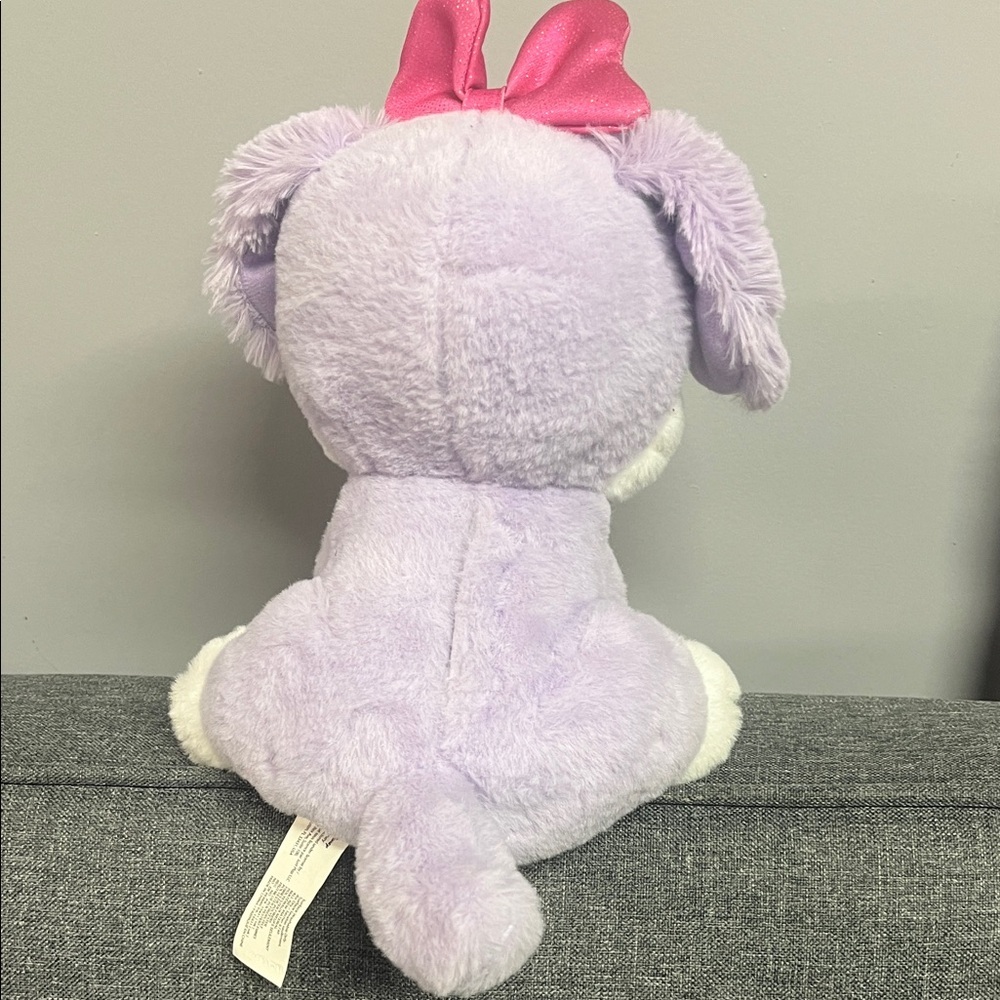 Disney Junior Minnie Mouse Creampuff Pet Purple Dog Interactive Plush Toy - Picture 2 of 5